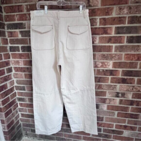 B Sides  Reworked Trouser - Clair Rinse   NEW 100% cotton   Made in USA Size 32 - Picture 3 of 16